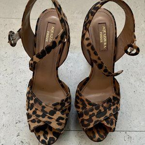 Aquazzura Leopard Pump Heels